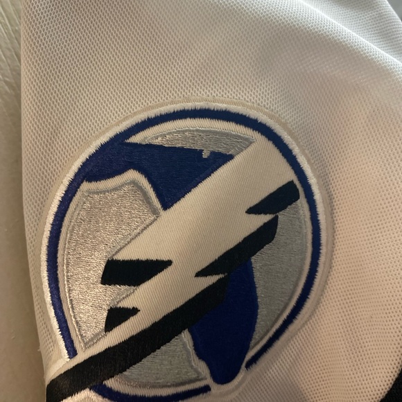 Tampa Bay Lightning CCM Jersey Lrg Adult - Picture 4 of 9